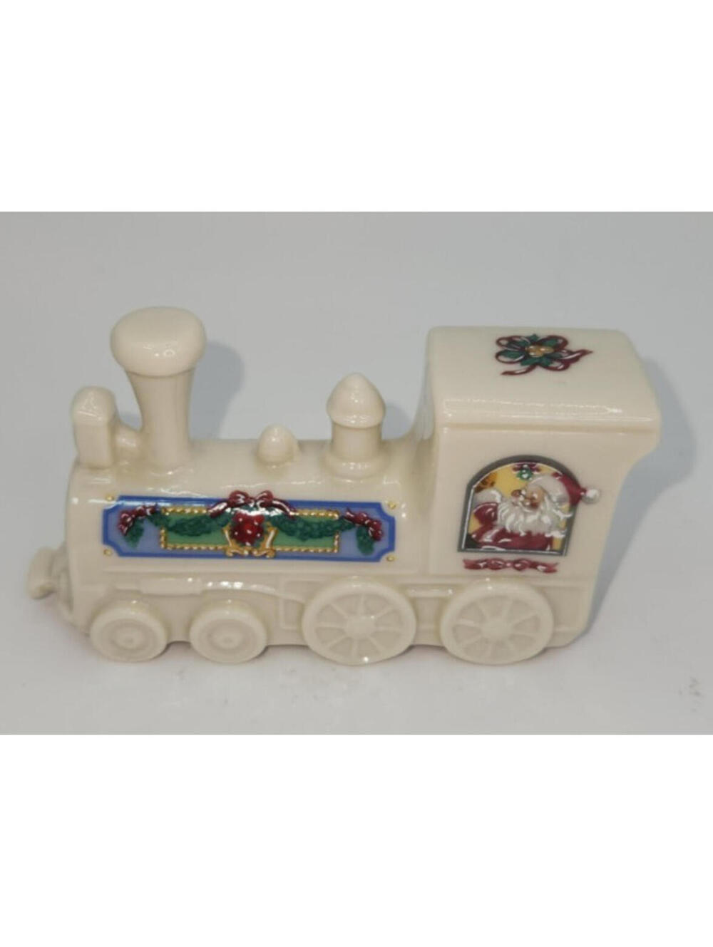 Lenox Christmas Holiday Village Collection Vintage 3.5' Porcelain Train 1992